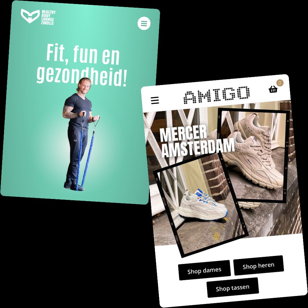 mock-up email amigo schoenen